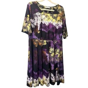 Triste Majestic Fit & Flare Dress 2X